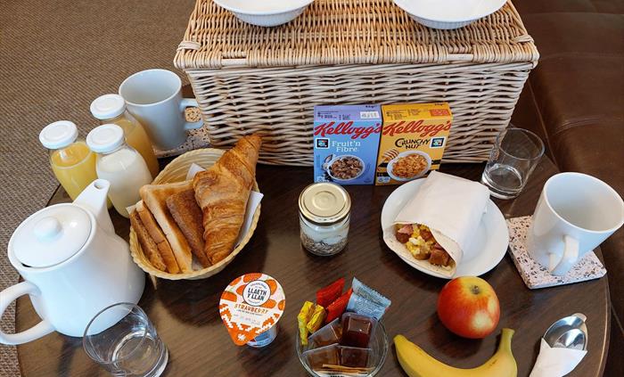 Breakfast Hamper at The Southcliff Tenby delivered to your room for an easy start to your day.
